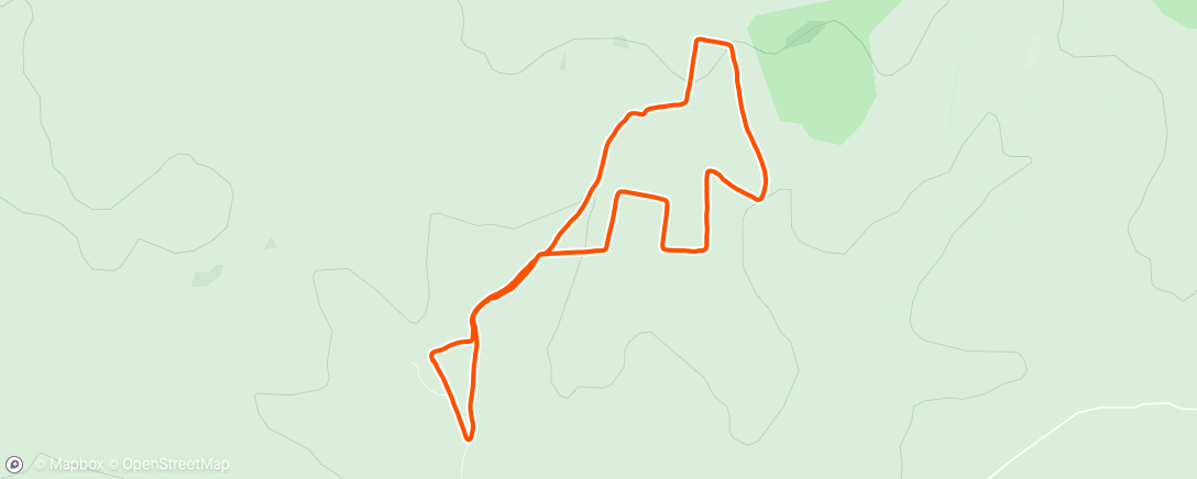 Map of the activity, Morning Run