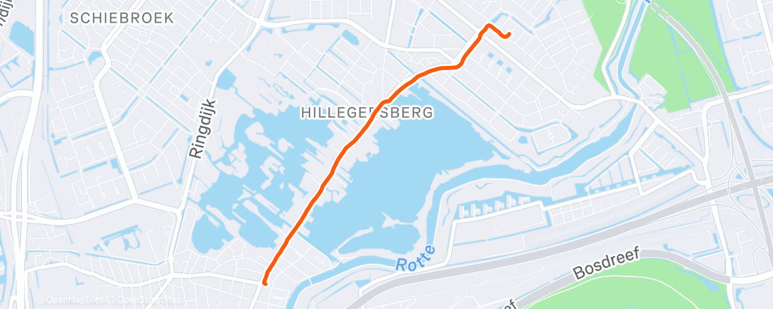 Map of the activity, Picking up the car