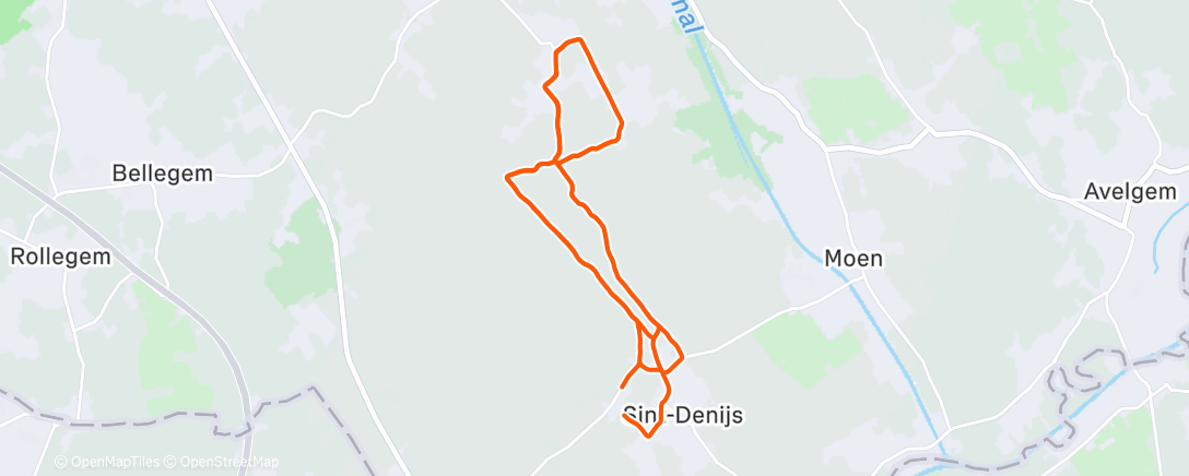 Map of the activity, Ochtendrit