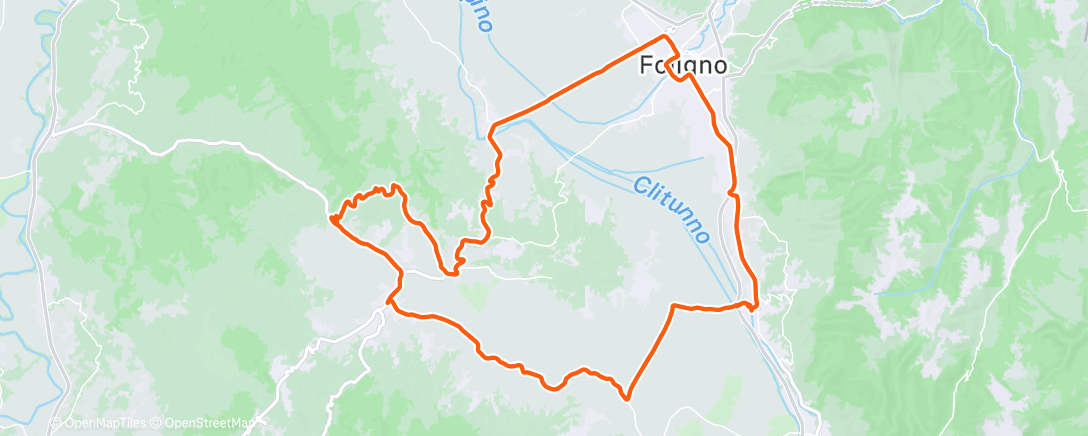 Карта физической активности (Lunch Ride)