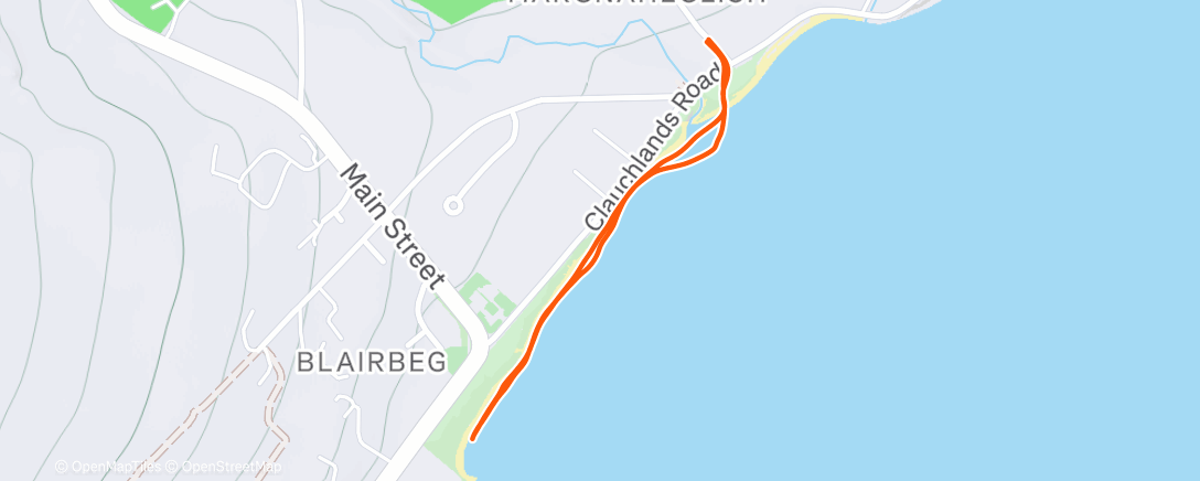 Map of the activity, And to the happy place….