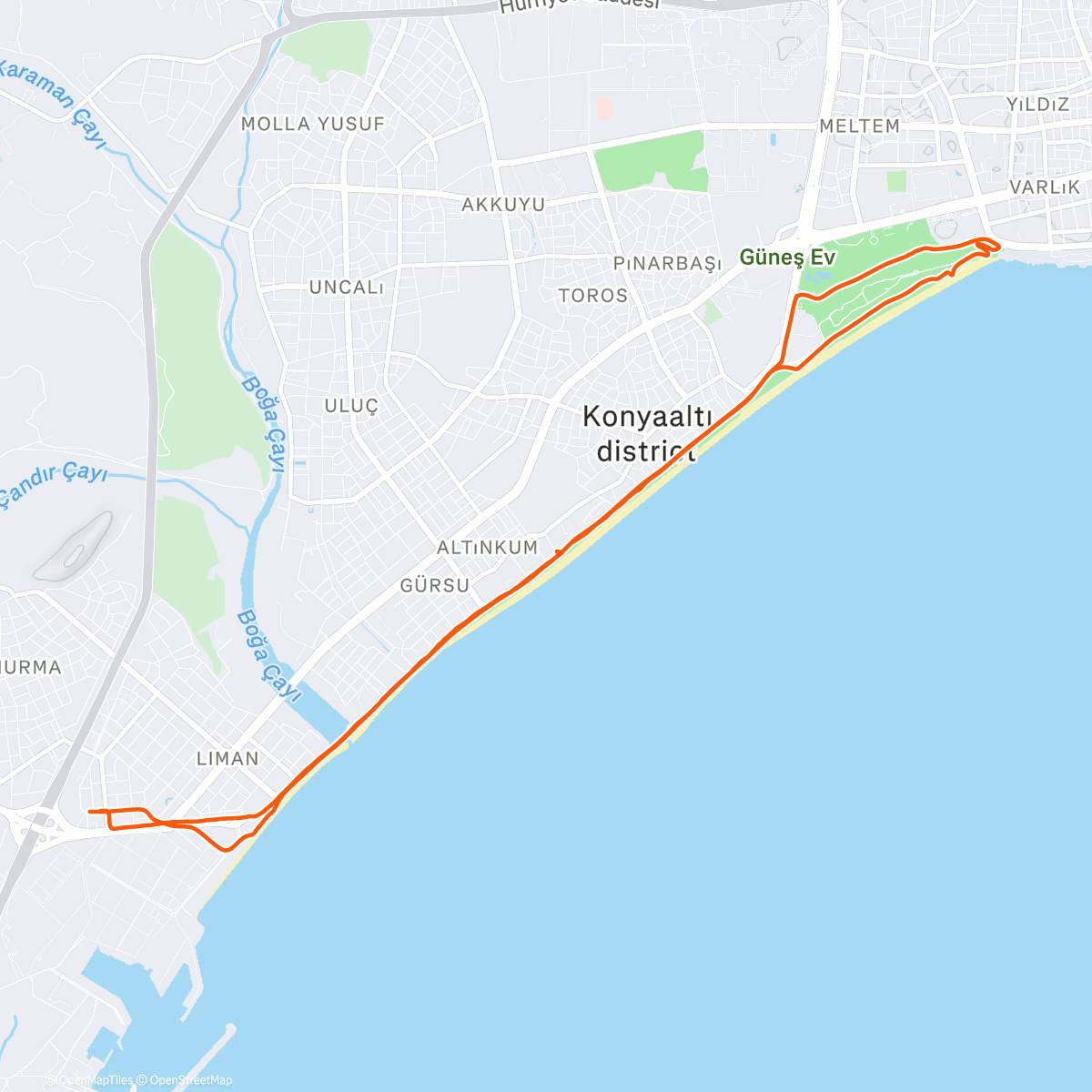 Map of the activity, Yıl acılı başladı