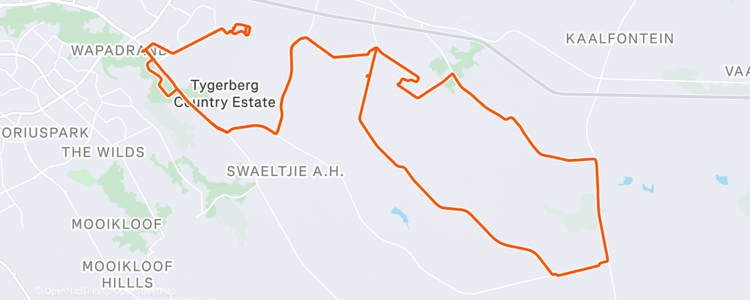 Карта физической активности (Stofpad Trappers Ride)