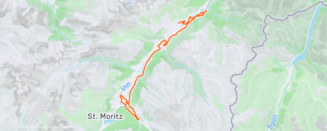 Map of the activity, La Diagonela