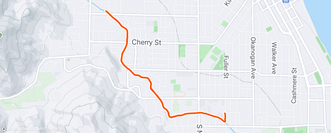 Map of the activity, Canal quickie on call