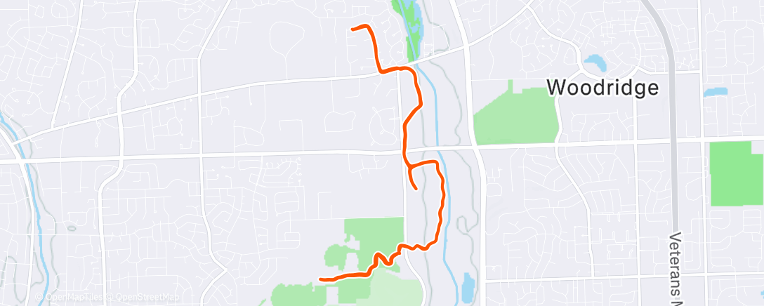 Карта физической активности (Frozen run  - 15 °C ❄️)