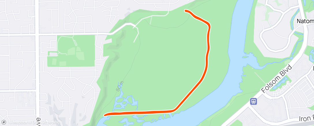 Map of the activity, Saved a Catepillar
