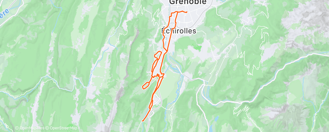 Карта физической активности (doucement et surement)