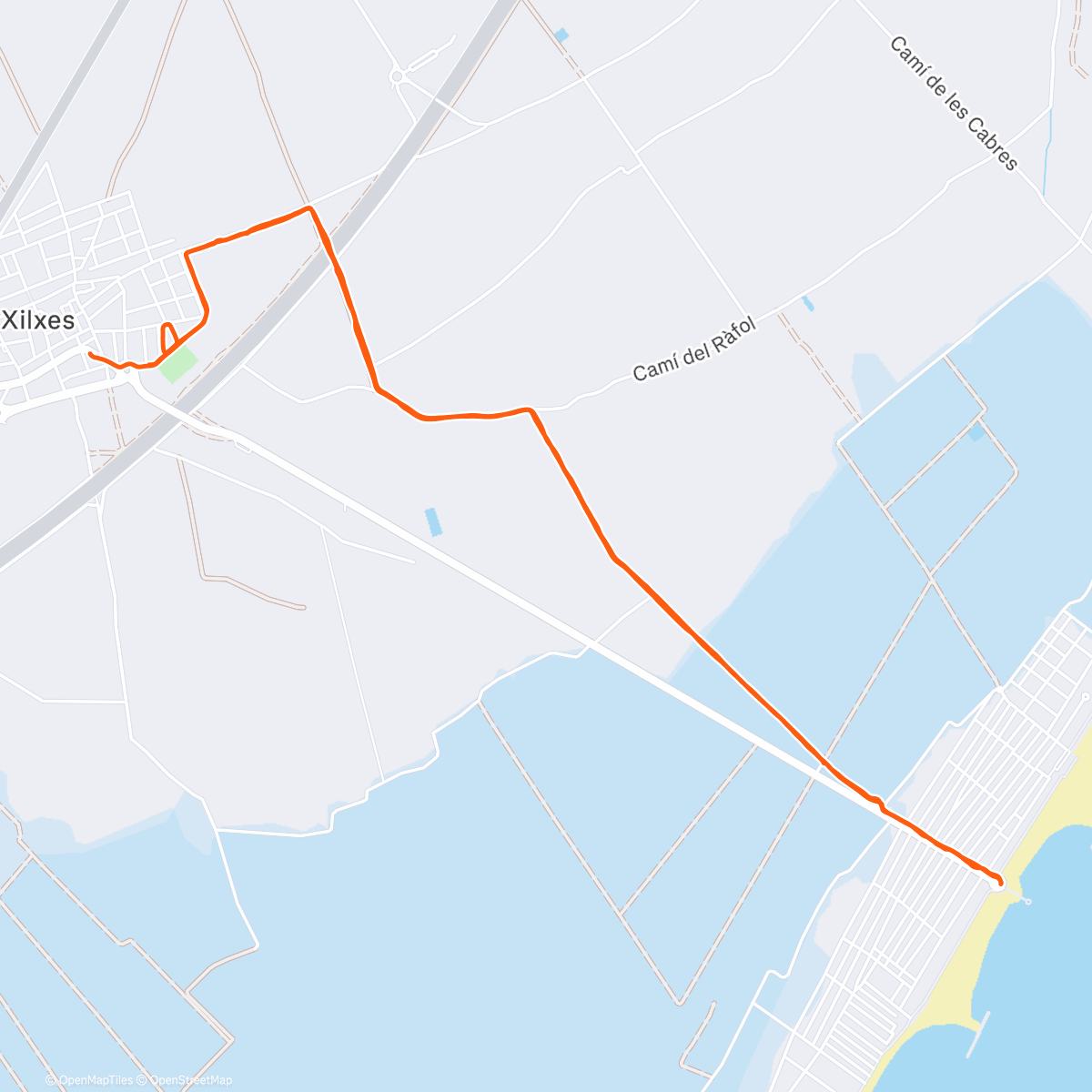 Map of the activity, Con la compi que nunca dice que no a una salida