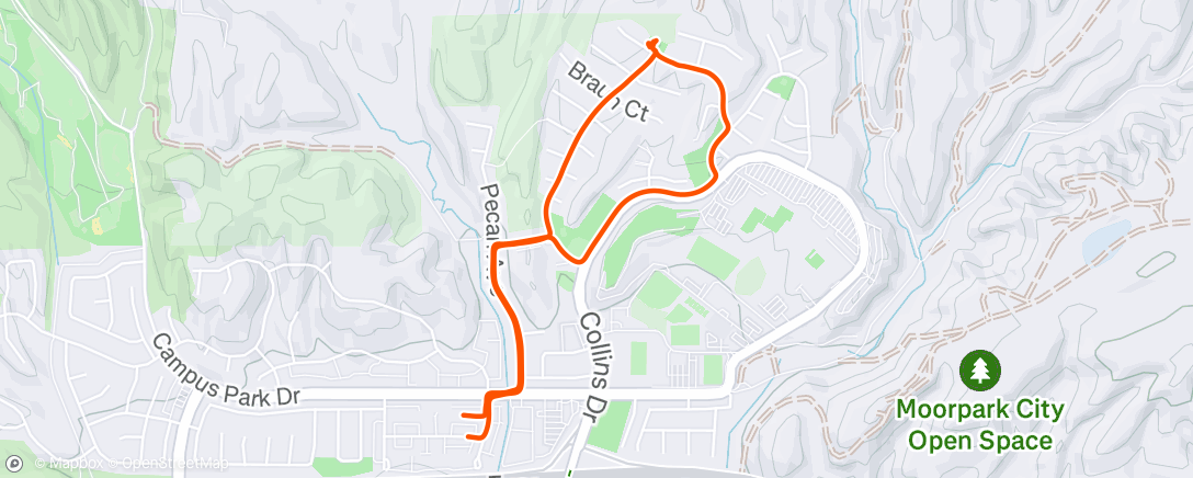 Map of the activity, Trailer eBike ride with indigo