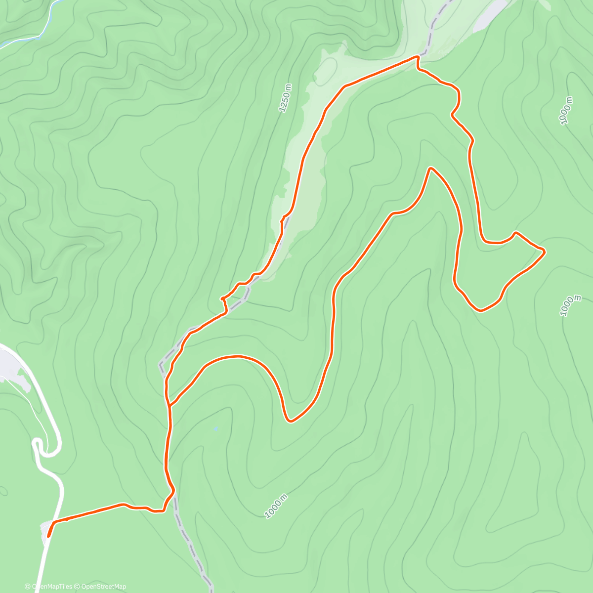 Map of the activity, Ze Skřítku na Ztracené kameny
