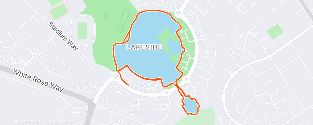 Карта физической активности (Progressive Run)