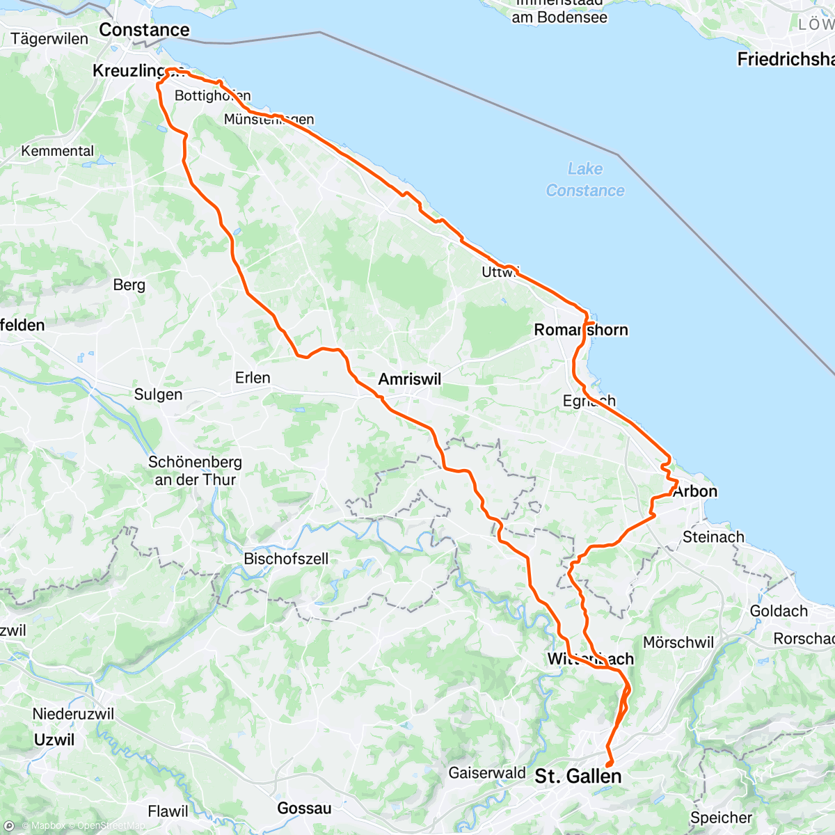 Map of the activity, Jetzt dörf ich au wiedermol...