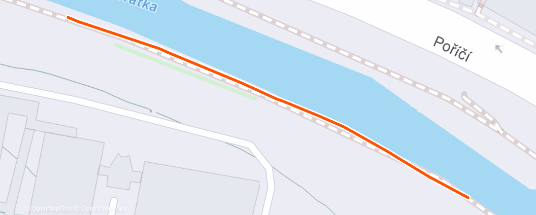 Map of the activity, Afternoon Walk