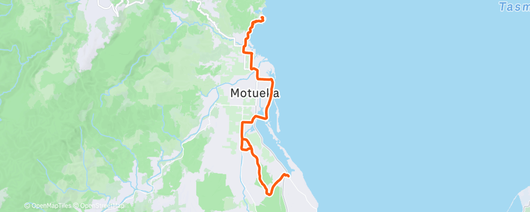 Карта физической активности (Great Taste Trail)