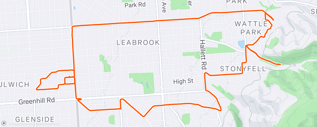 Mappa dell'attività Abendradfahrt