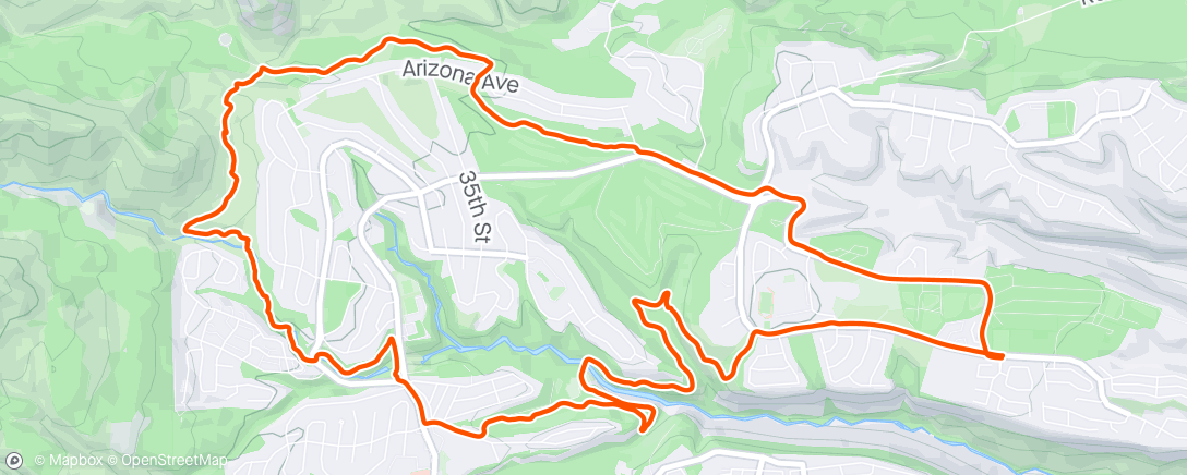 Map of the activity, I ♥️ my e-bike