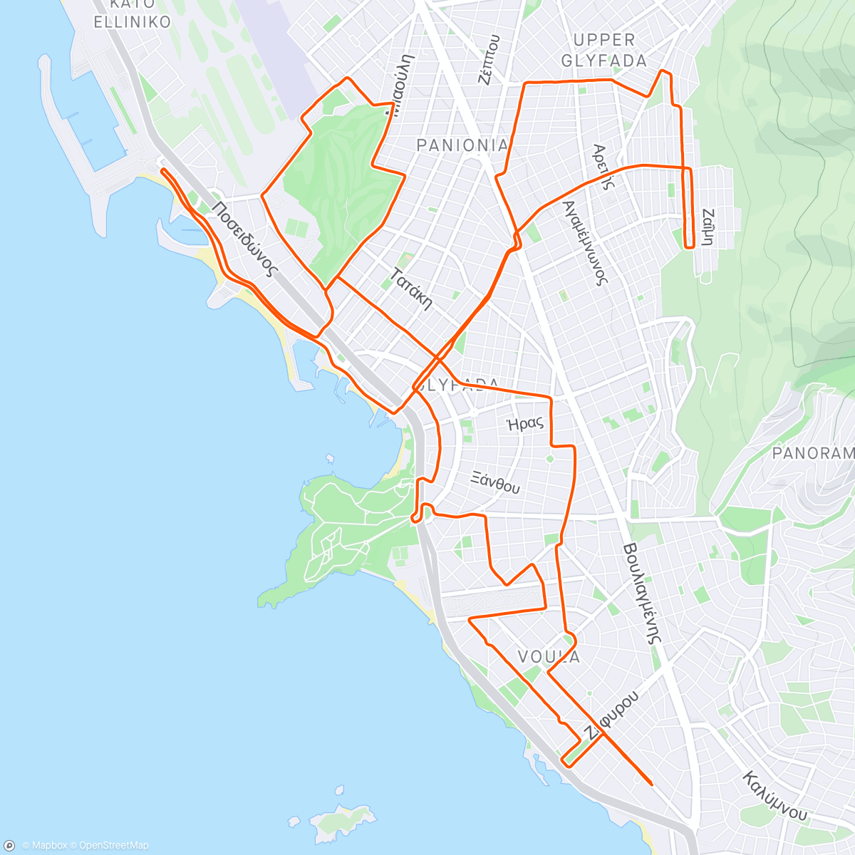 Map of the activity, 2024-07-24Ride