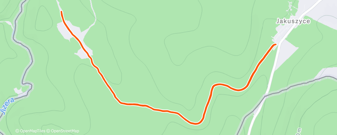 Карта физической активности (Rozbieg do Orlego)