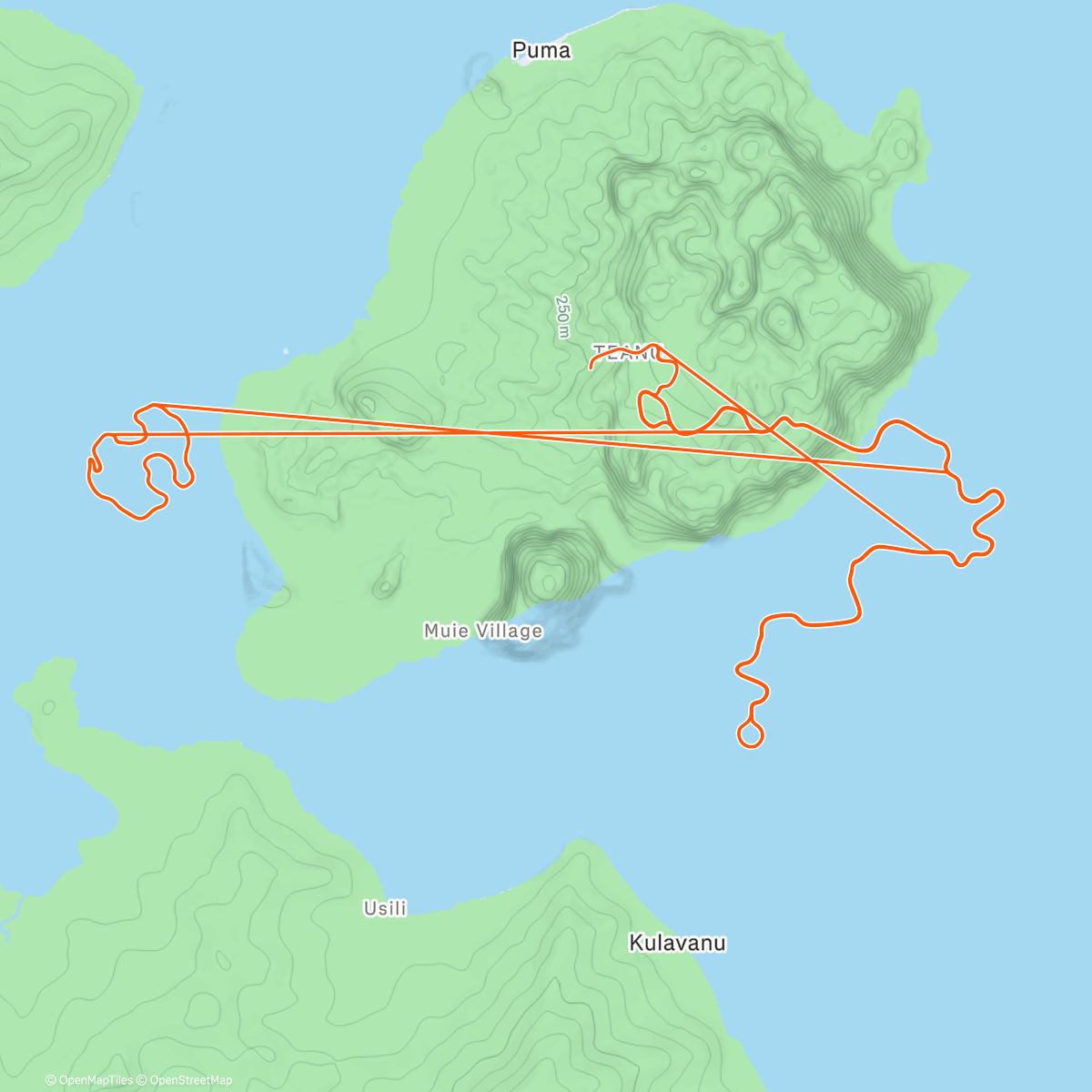 Map of the activity, Hit 3x10x30/15er + bei Basti mitfahren