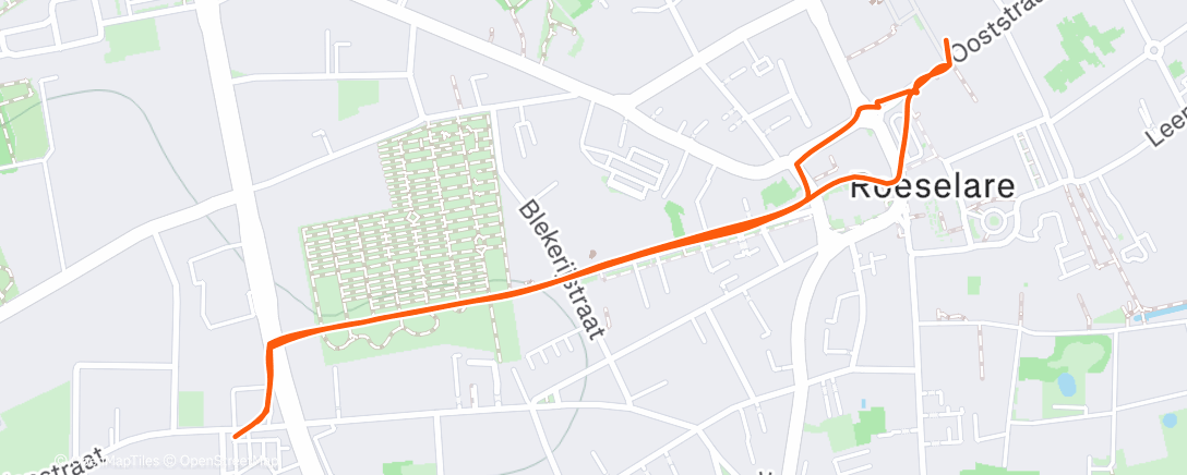 Карта физической активности (Afternoon Walk)