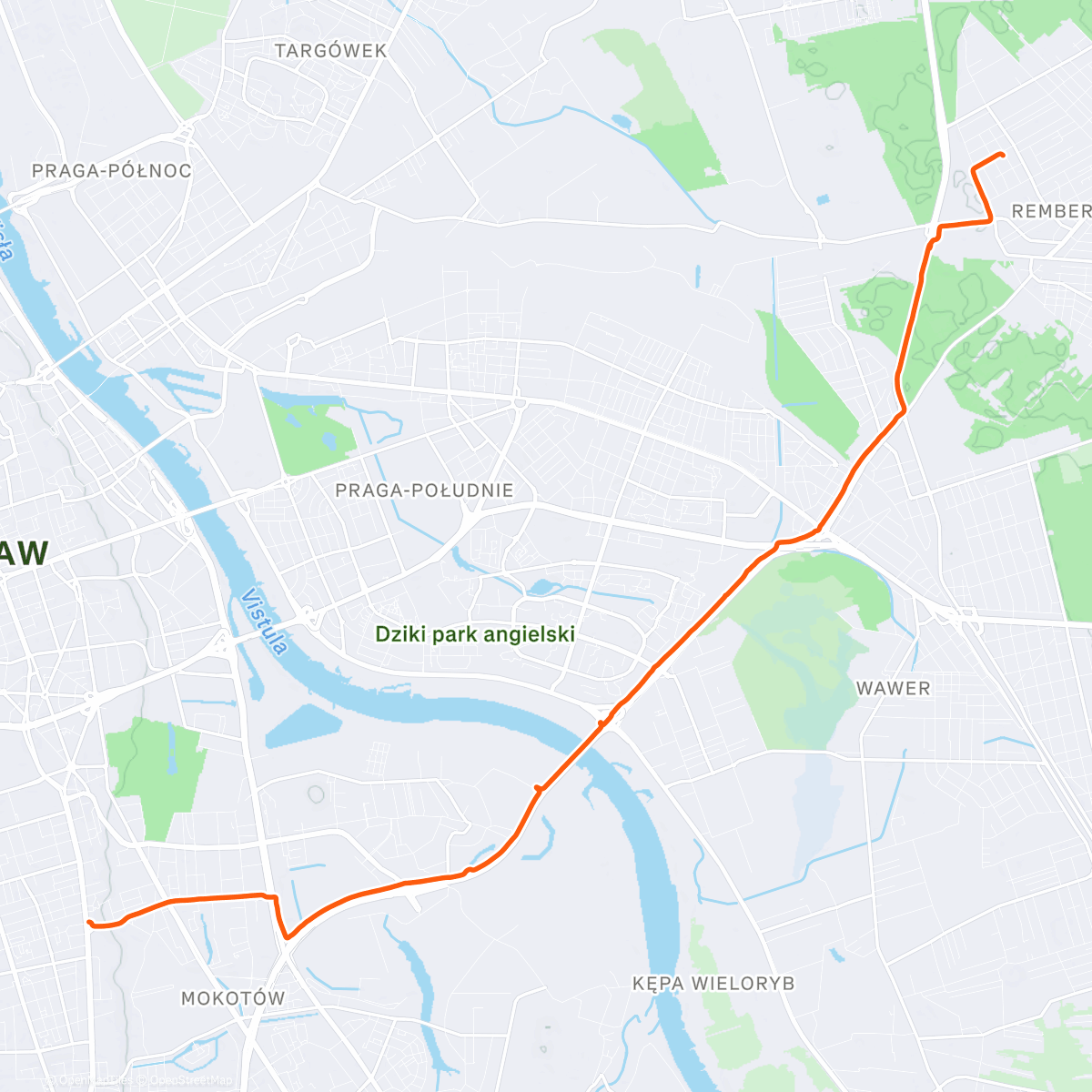 Map of the activity, Niebezpieczeństwa