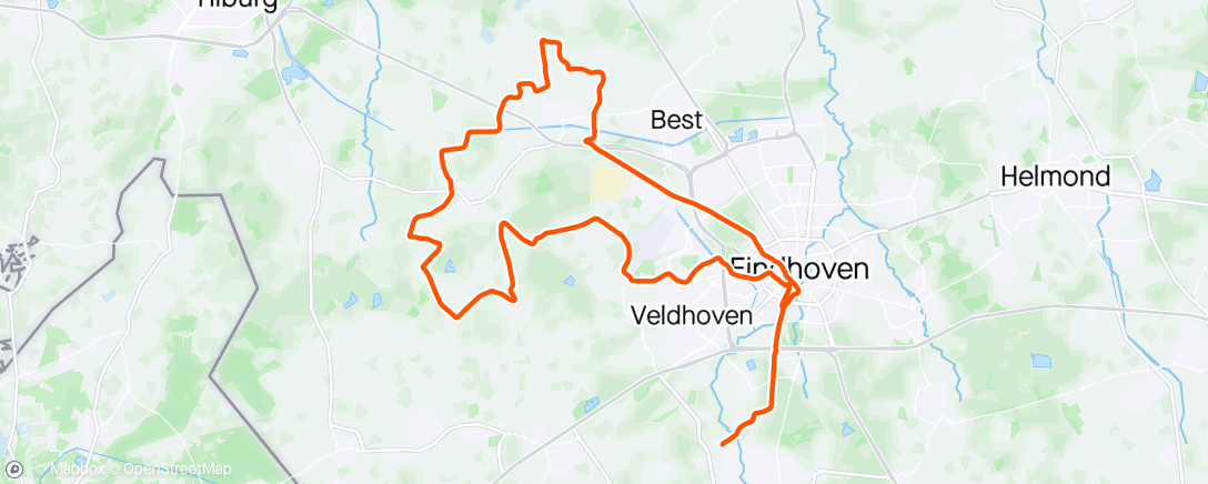 Map of the activity, Onyva // de woensdag