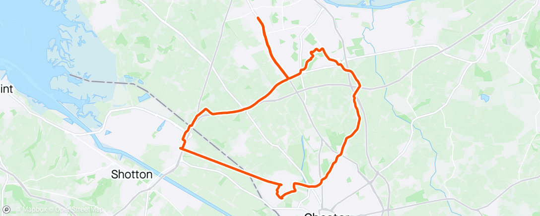 Map of the activity, Little Sutton Loop