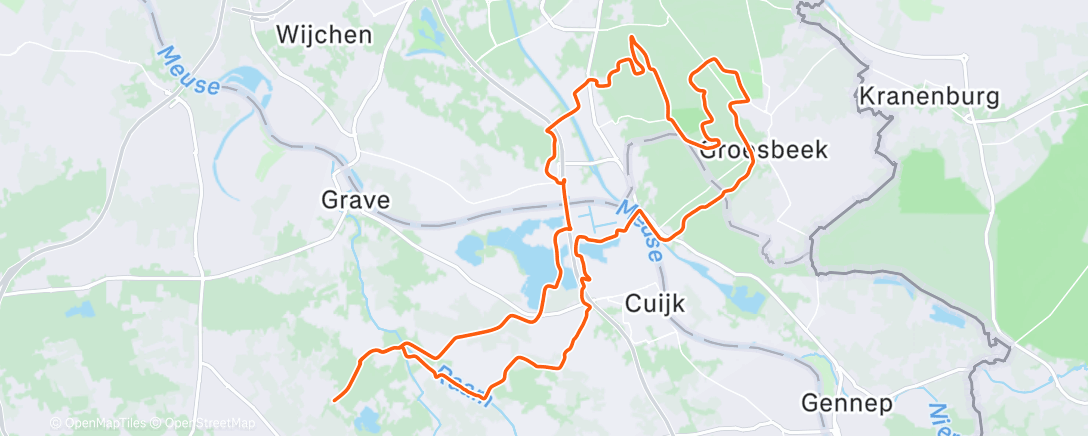 Map of the activity, Ochtendrit