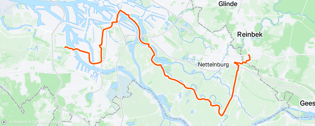Map of the activity, Fahrt am Nachmittag #MdRzA