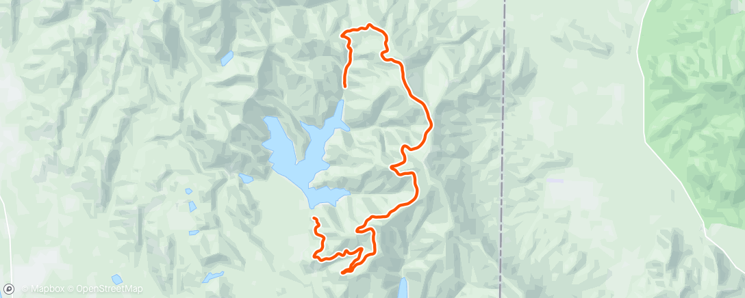 Map of the activity, Bead Lake