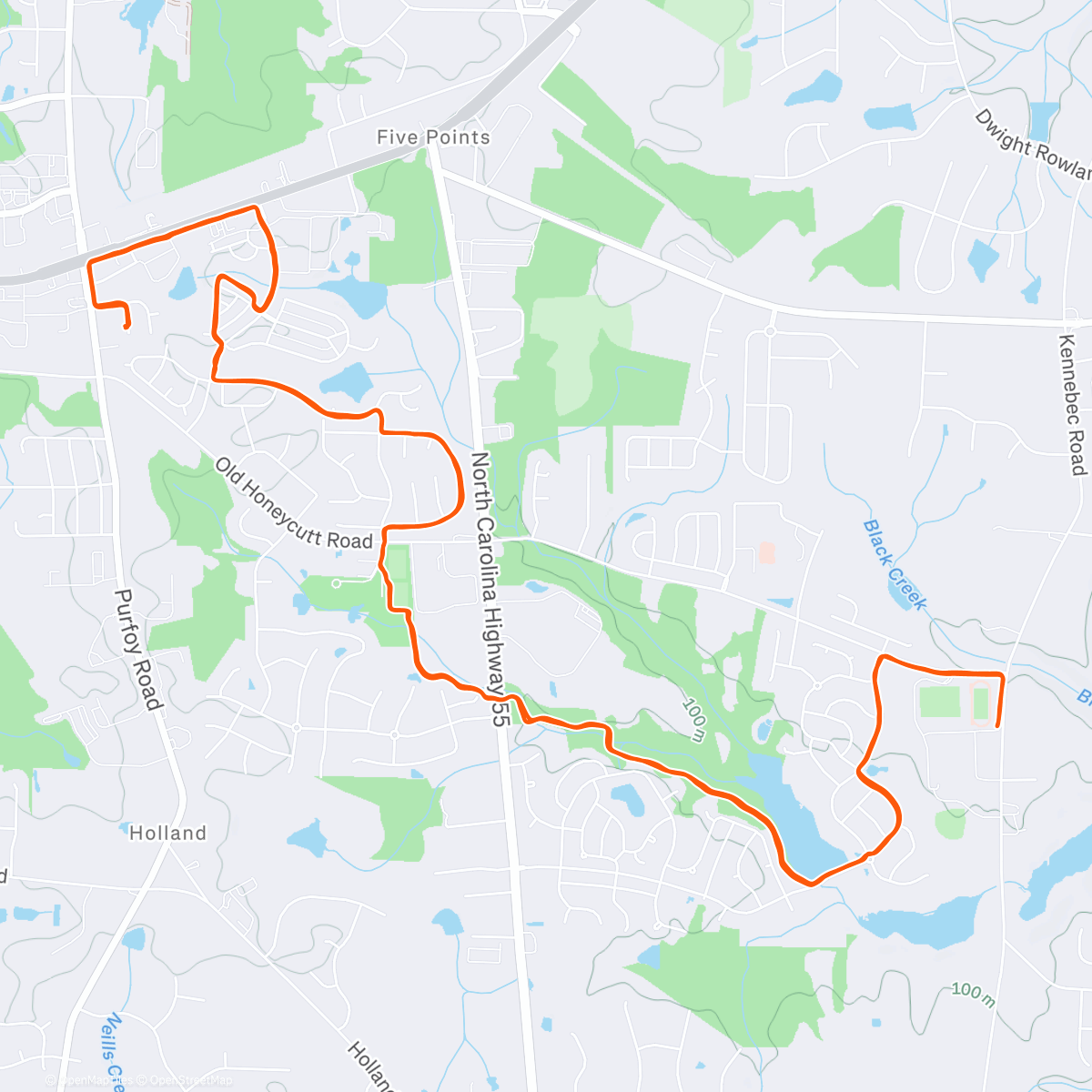 Map of the activity, Overdressed & fueled by cookies