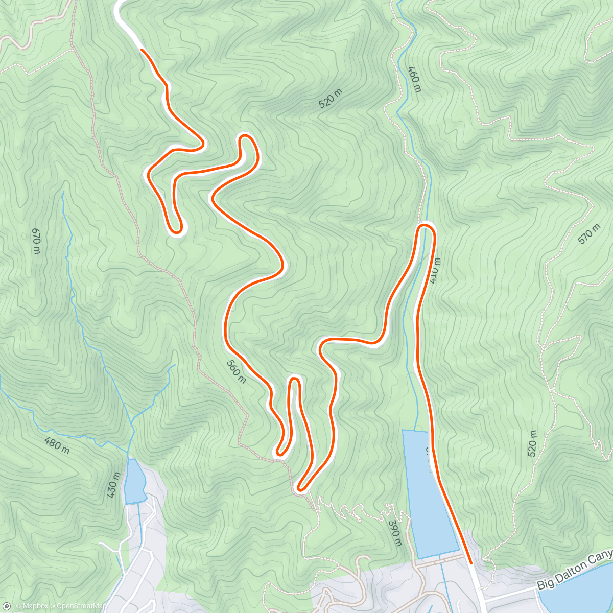 Map of the activity, GMR Challenge TT - catastrophic mechanical failure