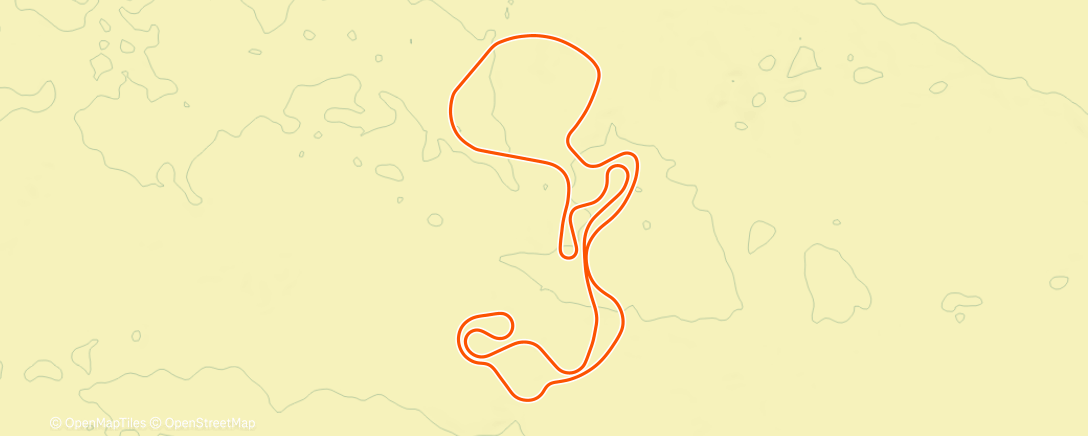 Map of the activity, MyWhoosh - Hudayriyat Octopus Loop