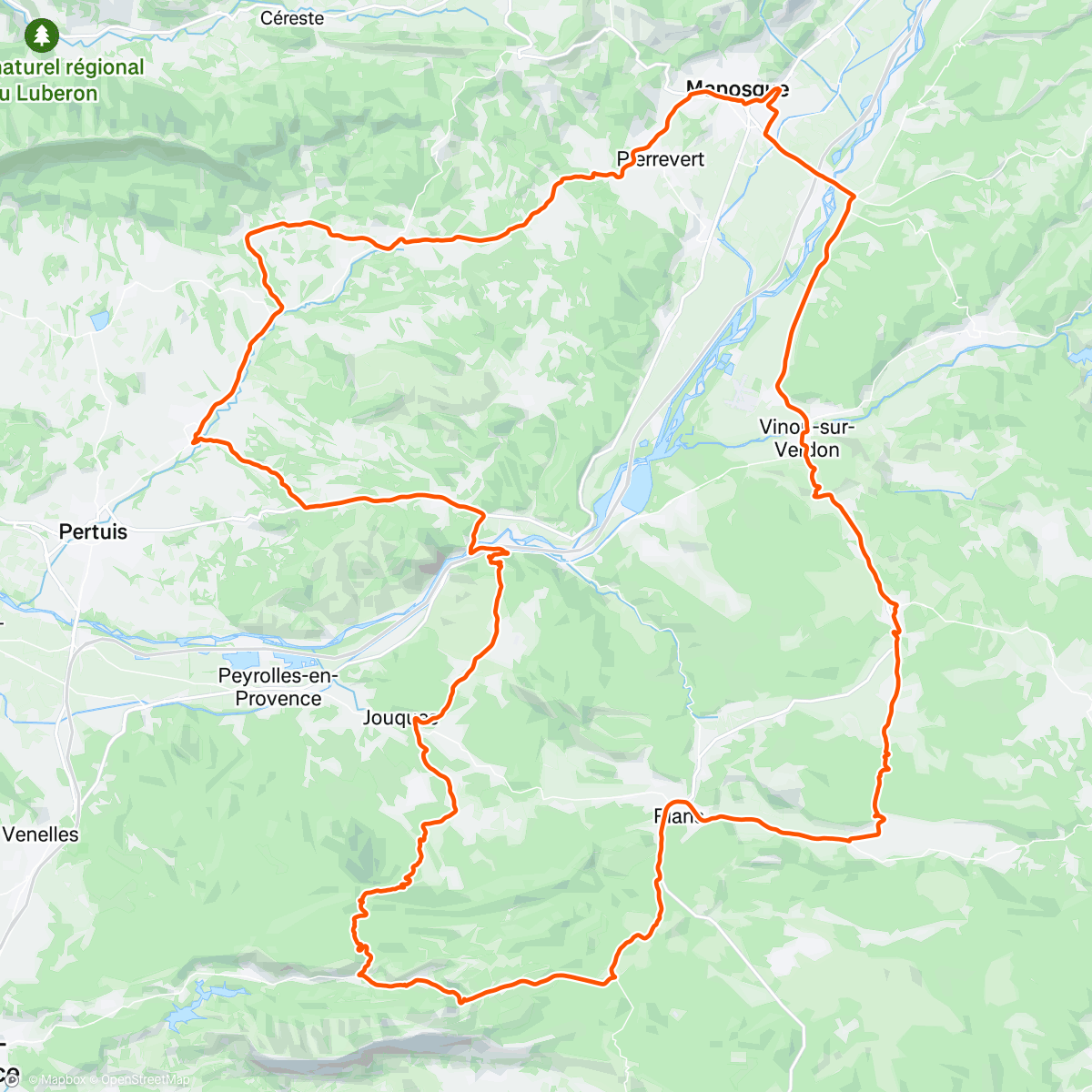 Map of the activity, Acierman 80.55.