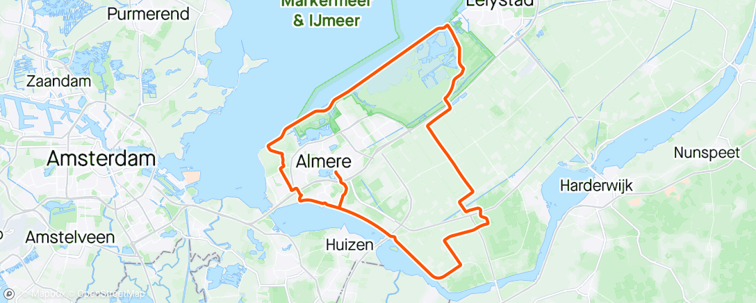 活动地图，Almere MD