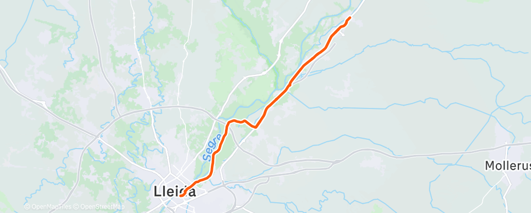 Map of the activity, Bien fresquito.