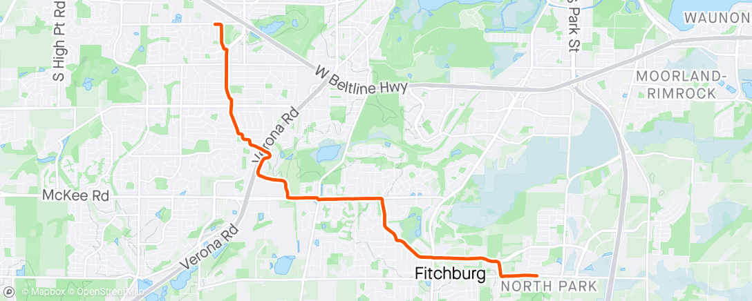 Map of the activity, Run 178