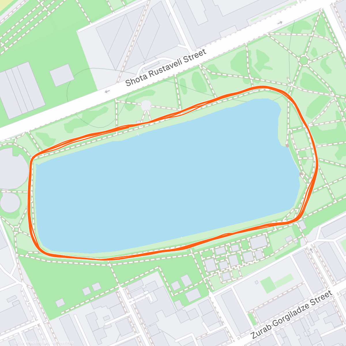 Карта физической активности (Easy Run.)