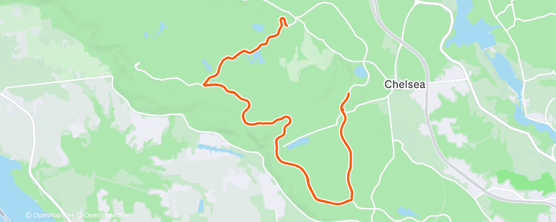 Map of the activity, Sunday Classic Enduro
