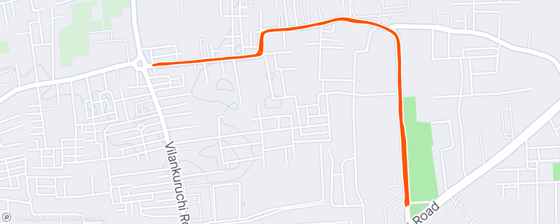 Map of the activity, Morning Run_Day14_HDOR_12