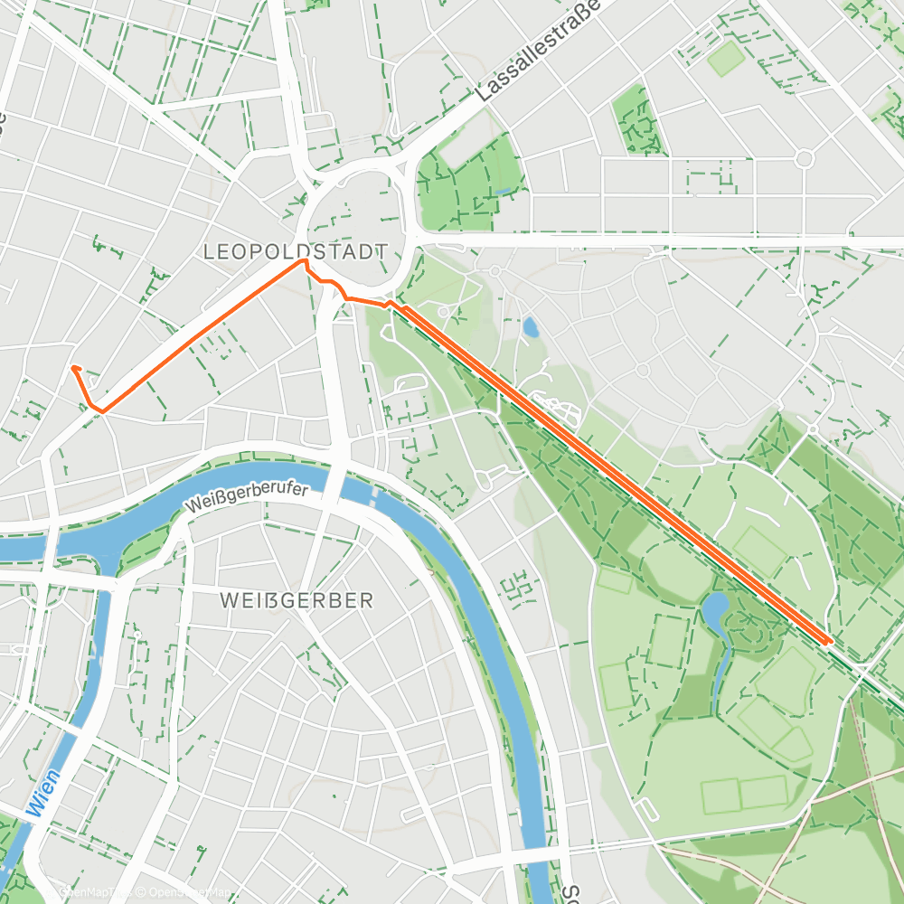 Map of the activity