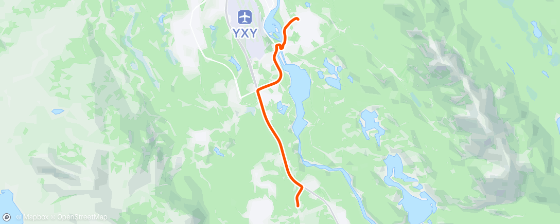Map of the activity, Morning Ride