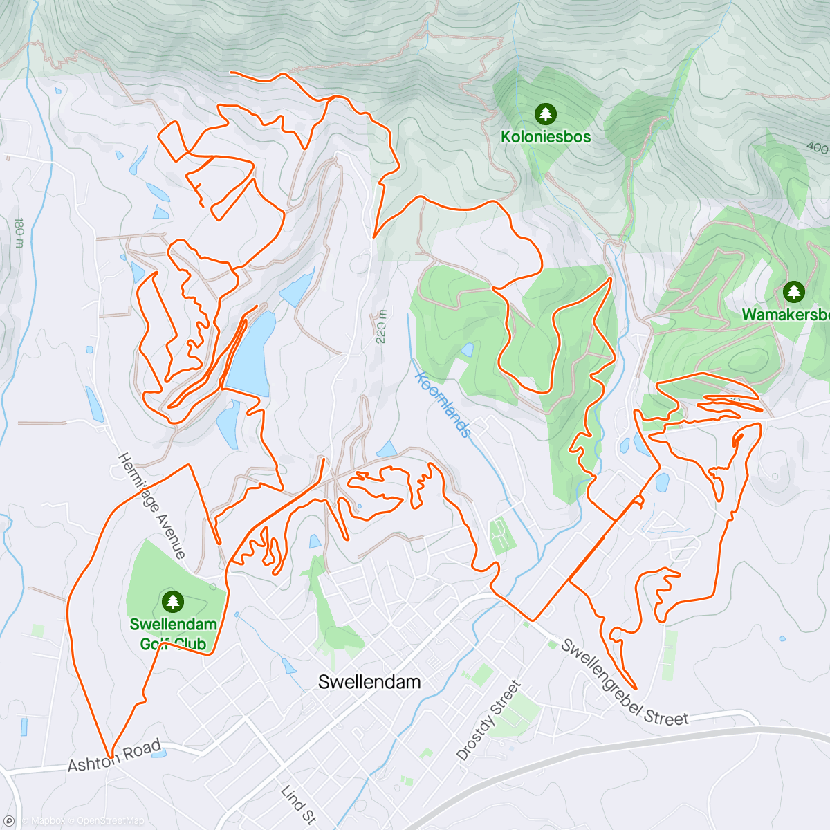 Mapa da atividade, Mooiste berg!