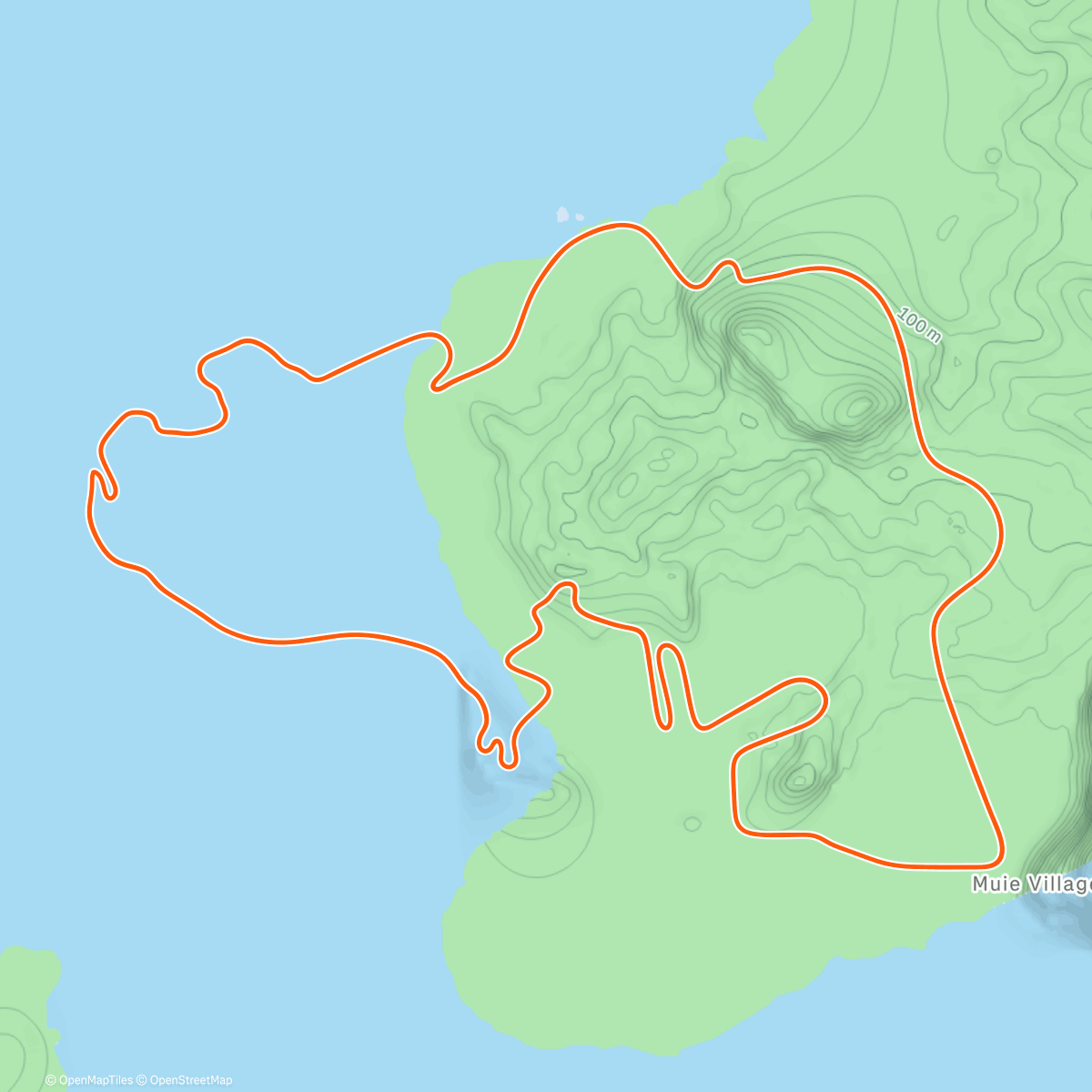 Map of the activity, Zwift - Group Ride: CIS - Friday Sub 2.0 Social T.G.I.F Ride (D) on Beach Island Loop in Watopia