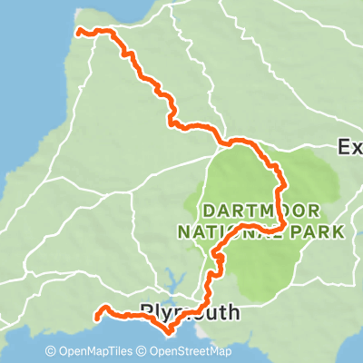 Cornwall loop - Day 3 | 179.0 km Cycling Route on Strava