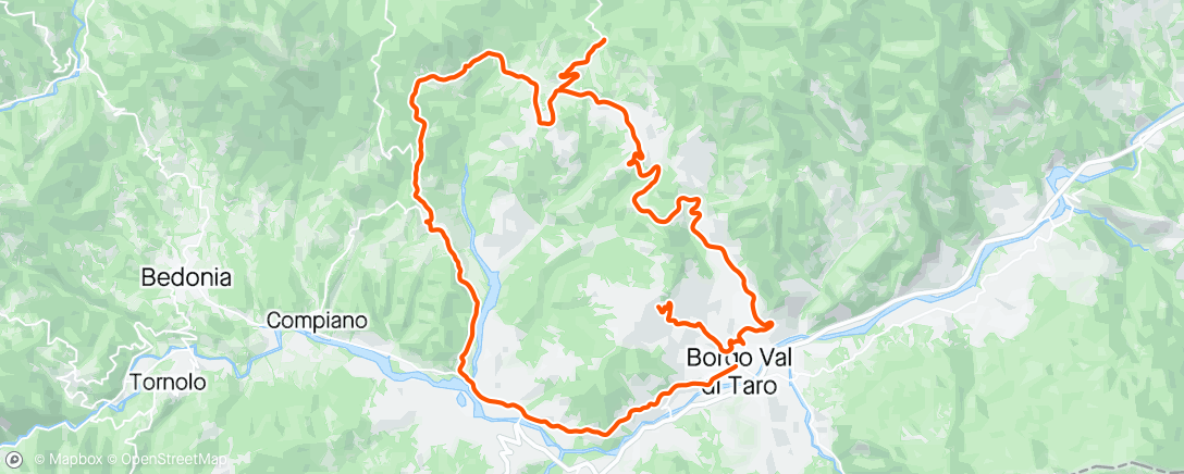Map of the activity, Sessione di e-mountain biking all’ora di pranzo,con Monticelli finale