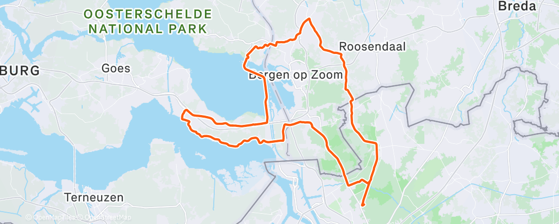 Карта физической активности (Ochtendrit)