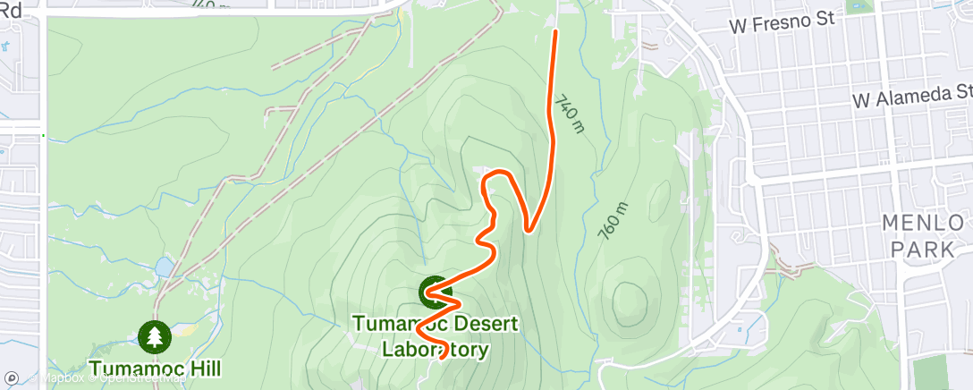Mappa dell'attività Tucson