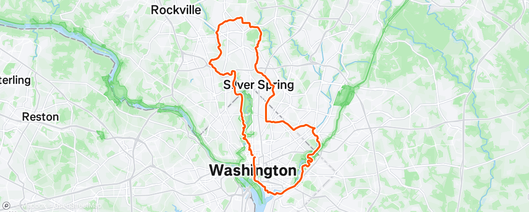 Map of the activity, Aspen Chill